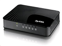 Zyxel GS-105Sv2, 5-port 10/100/1000Mbps Gigabit Ethernet switch, 3 QoS ports (1port "High", 2ports "Middle"), 802.3az (G