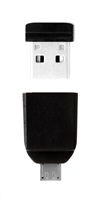 VERBATIM Store n Stay NANO 32GB USB 2.0 + OTG adapter černá