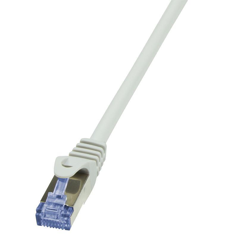 LOGILINK CQ3022S LOGILINK - Patch kabel Cat.6A 10G S/FTP PIMF PrimeLine 0,50m šedý