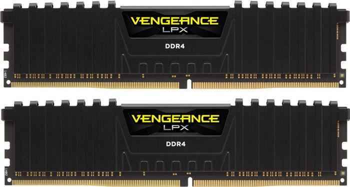 Corsair Vengeance DDR4 16GB 2666MHz CL16 CMK16GX4M2A2666C16 Corsair DDR4 16GB (2x8GB) Vengeance LPX DIMM 2666MHz CL16 černá
