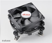 AKASA chladič CPU AK-CCE-7102EP pro Intel LGA 775 a 1156, 80mm PWM ventilátor, do 73W