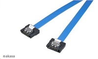 AKASA kabel SATA 3.0 modrý