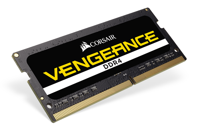 CORSAIR 16GB RAMKit 2x8GB DDR4 2400MHz 2x260 SODIMM unbuffered 16-16-16-39 Black PCB 1.2V