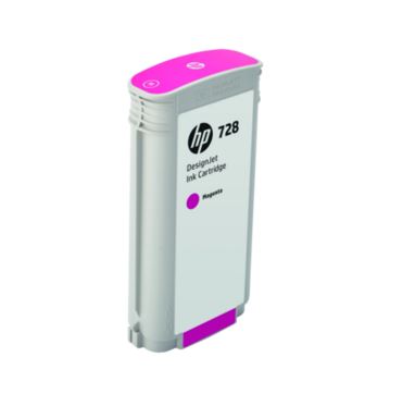 HP 728 130-ml Magenta DesignJet Ink Cartridge