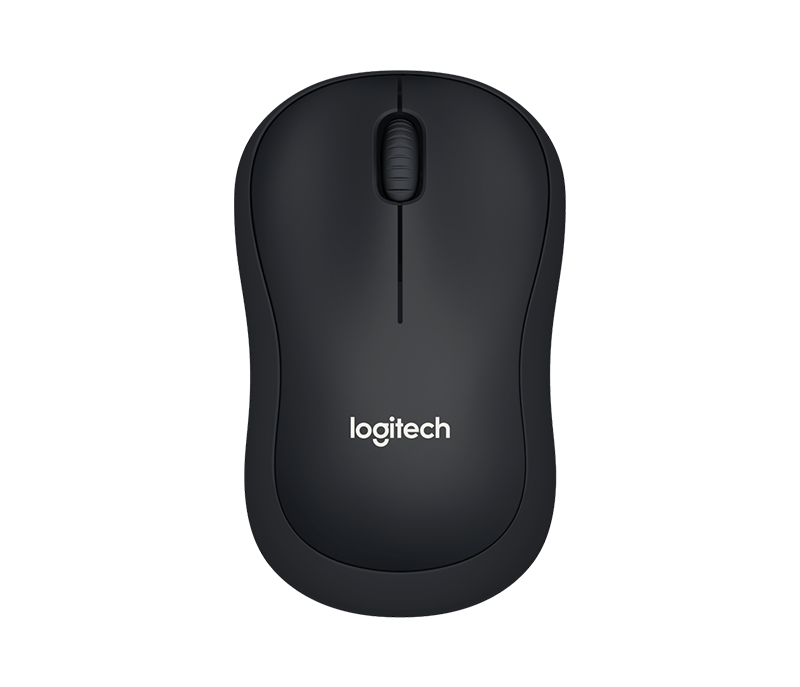 Logitech myš B220 SILENT/ Bezdrátová/ Optická/ 1000dpi/ USB přijímač/ černá
