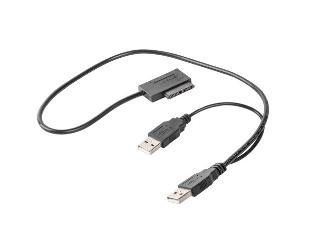 GEMBIRD externí adaptér USB na Slim SATA SSD, DVD