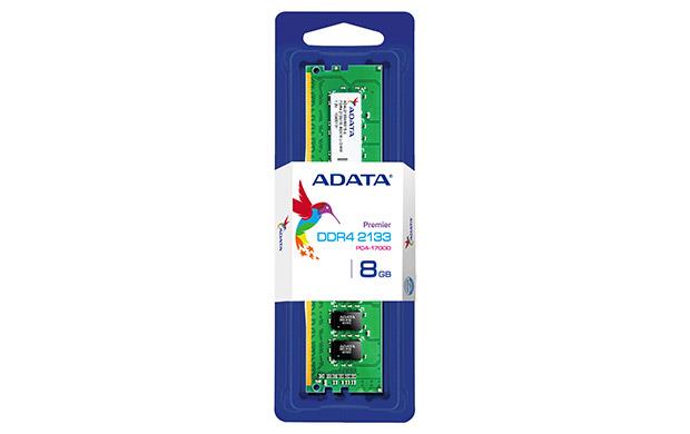 ADATA DIMM DDR4 8GB 2133MHz CL15 512x8, Bulk
