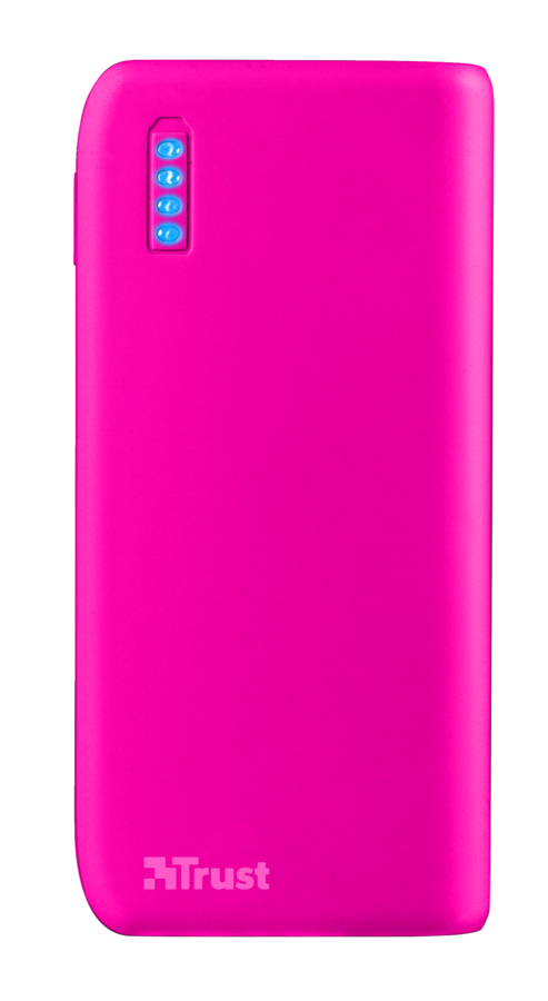 Trust Primo PowerBank 4400 Portable Charger - neon pink 22059