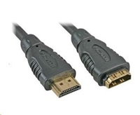 PREMIUMCORD Kabel prodlužovací HDMI - HDMI 5m, zlacené konektory