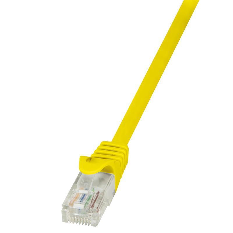LOGILINK CP2027U LOGILINK - Patch kabel Cat.6 U/UTP EconLine 0,5m žlutý