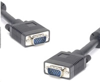 PremiumCord Kabel k monitoru HQ (Coax) 2x ferrit, SVGA 15p 20m, DDC2, 3xCoax+8žil
