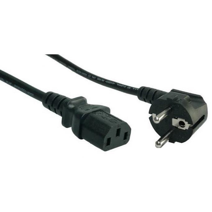Akyga PC napájecí kabel 1.5m/250V/PVC/černa