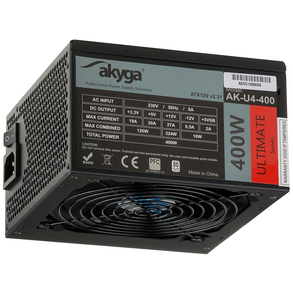 Akyga PC zdroj 1250W Ultimate Series 80+ Bronze 120mm ventilátor