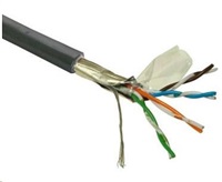 PLANET kabel FTP, drát, 4pár, Cat 5e, PE venkovní, Planet Elite, Dca (balení 305m)