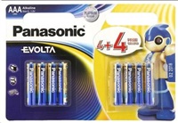 Baterie Panasonic EVOLTA alk., AAA/R03 Blistr(4+4)