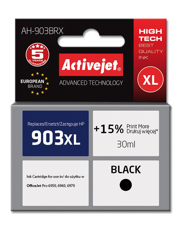 ActiveJet ink HP 903XL T6M15AE regenerated AH-903BRX 30 ml