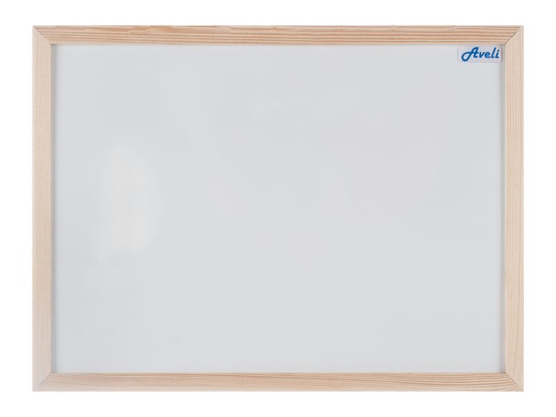 Aveli XRT-00160 magnetická tabule dřevěný rám 90 x 60 cm Magnetická tabule AVELI 90x60, dřevěný rám