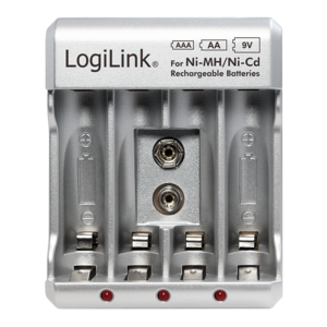 LOGILINK PA0168 LOGILINK PA0168 LOGILINK - Nabíječka batérií pro Ni-MH/Ni-Cd AA/AAA/9V nabíjecí batérie