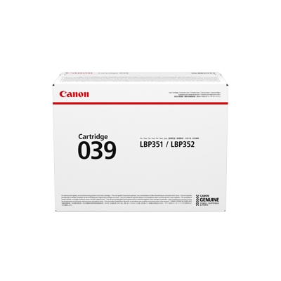 Canon 0287C001 - originální Canon TONER CRG 039 černý pro i-Sensys LBP 351 a 352 (11 000 str.)