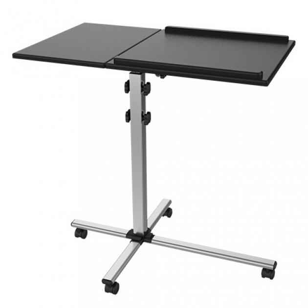 Techly 101485 TECHLY 101485 Techly Universal projector / notebook trolley with two adjustable shelves black