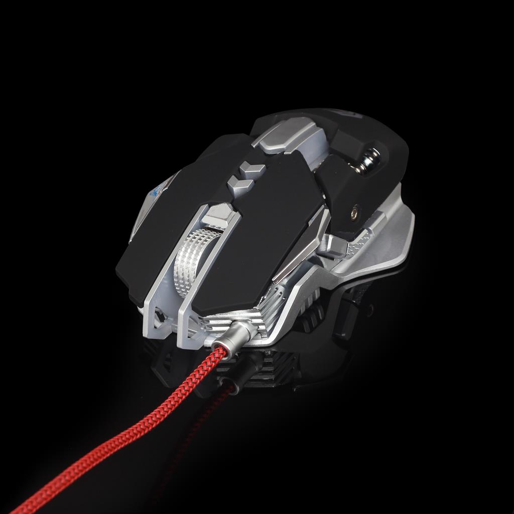 GEMBIRD myš MUSG-05, herní, optická, programovatelná, 4000DPI, USB