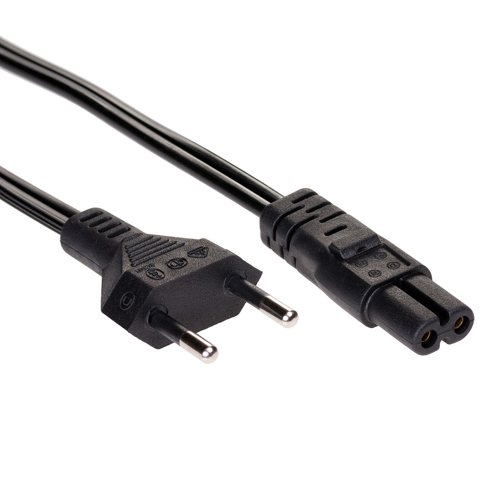 Akyga Napájecí kabel 3.0m/250V/PVC/černá