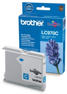 BROTHER LC-970C (cyan, 300 str.@ 5%, draft)
