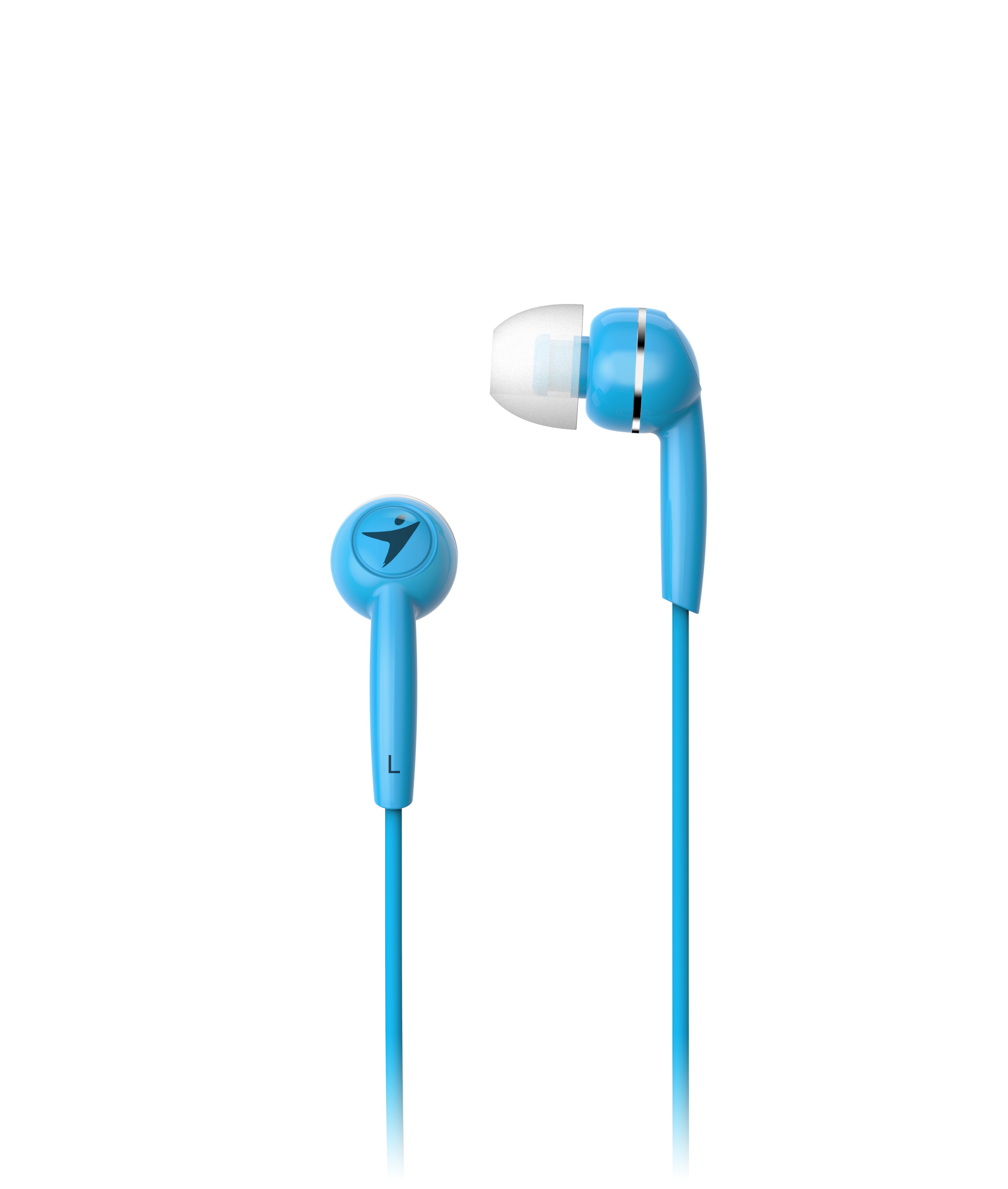 GENIUS headset HS-M320/ modrý/ 4pin 3,5 mm jack