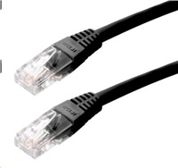 Patch kabel Cat5E, UTP - 1m, černý