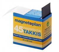 Samolepící magnety Magnetoplan Takkis (45ks)