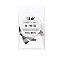 Club3D CAC-2330 Club3D Adaptér HDMI 1.4 na DisplayPort 1.1 (M/F), USB napájení, 18cm