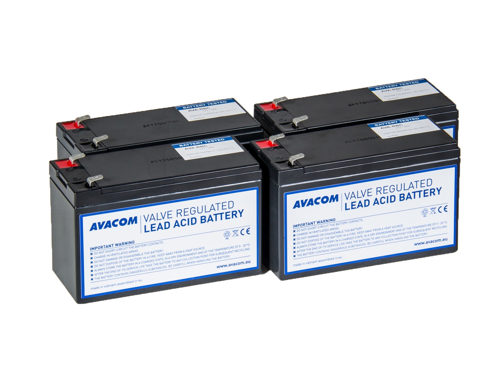 AVACOM bateriový kit pro renovaci RBC132 (4ks baterií typu HR)