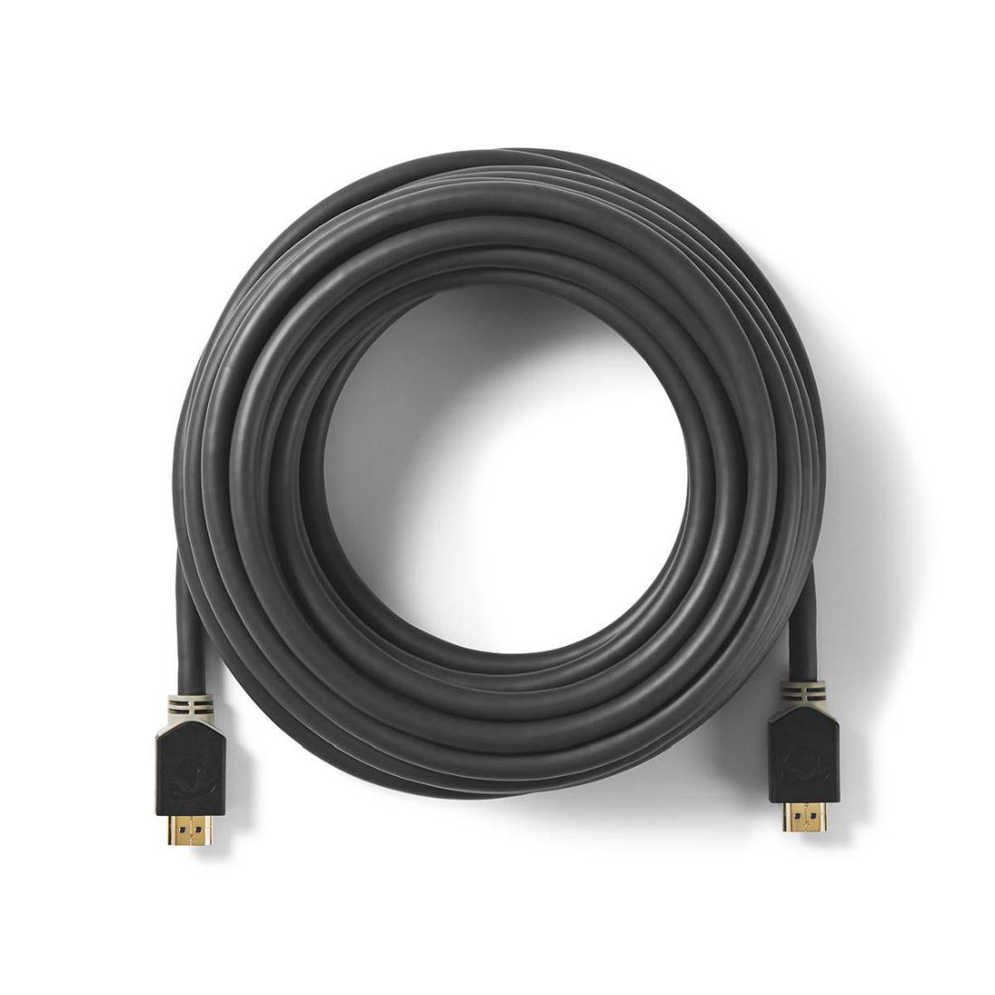 NEDIS High Speed HDMI 2.0 kabel s ethernetem/ 4K@60Hz/ zlacené konektory HDMI-HDMI/ antracit/ box/ 10m