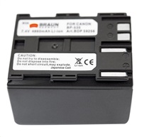 Braun akumulátor CANON BP-535, 4860mAh