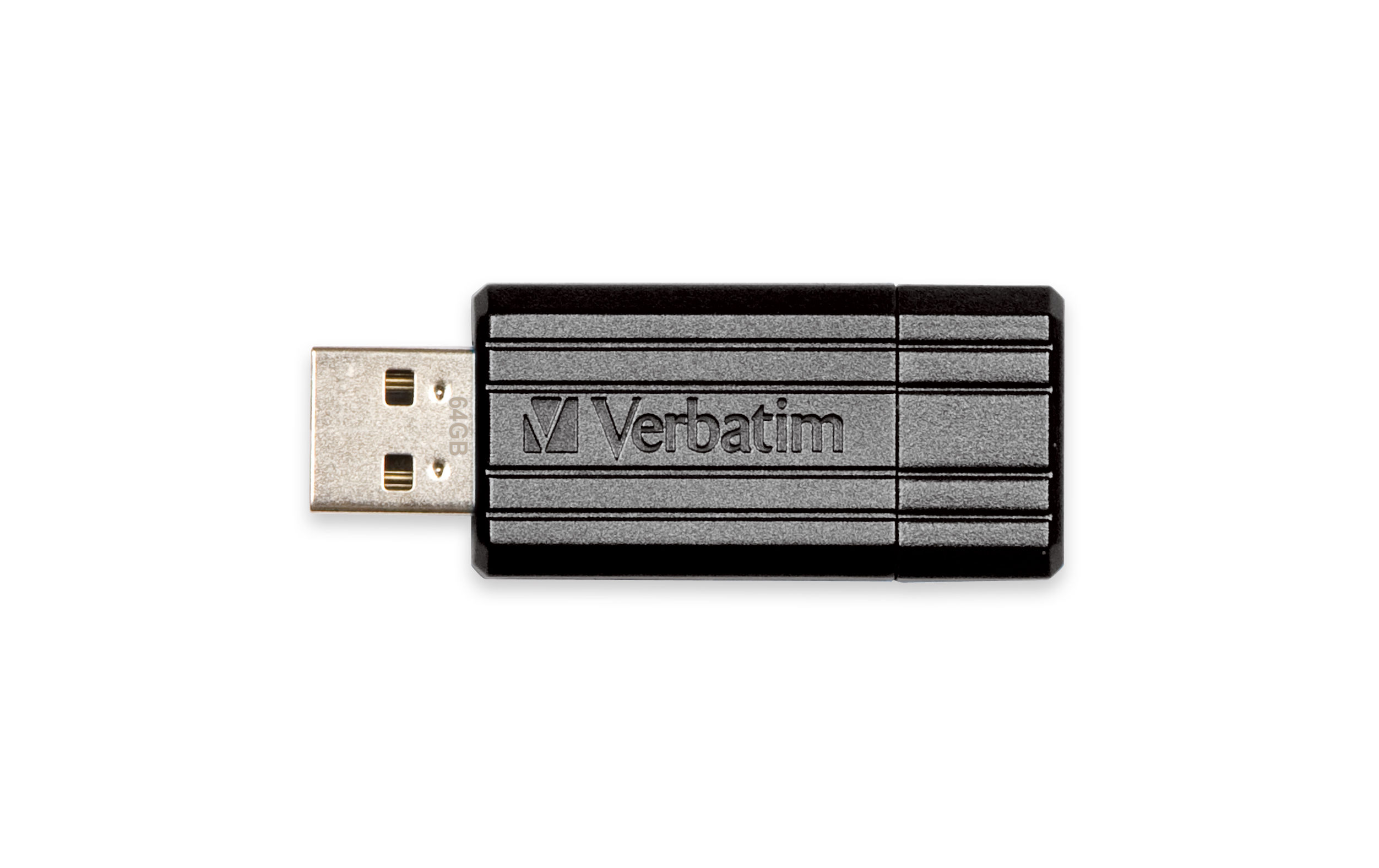 VERBATIM USB Flash Disk Store n Go PinStripe 128GB - Black