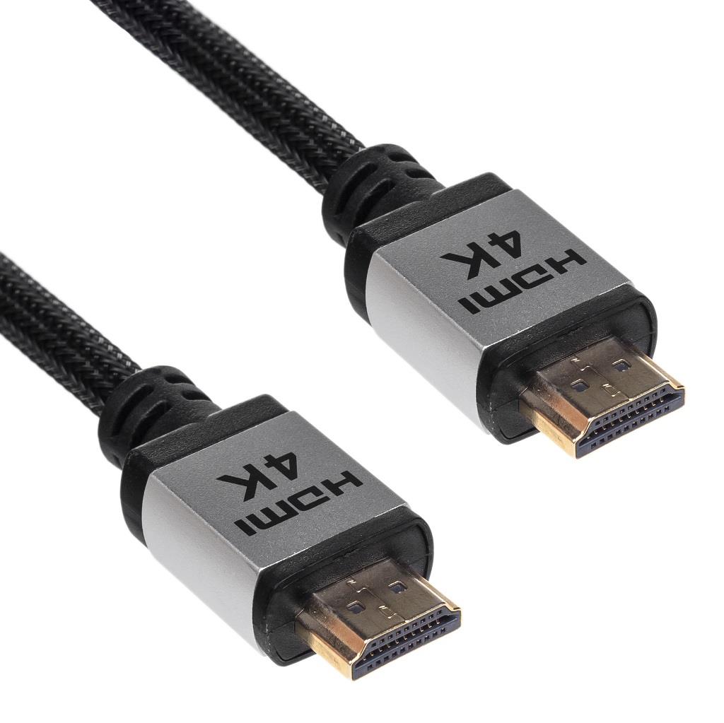 Akyga Kabel HDMI 2.0 (M), Full HD/4K 18Gbps, černý 1,5m