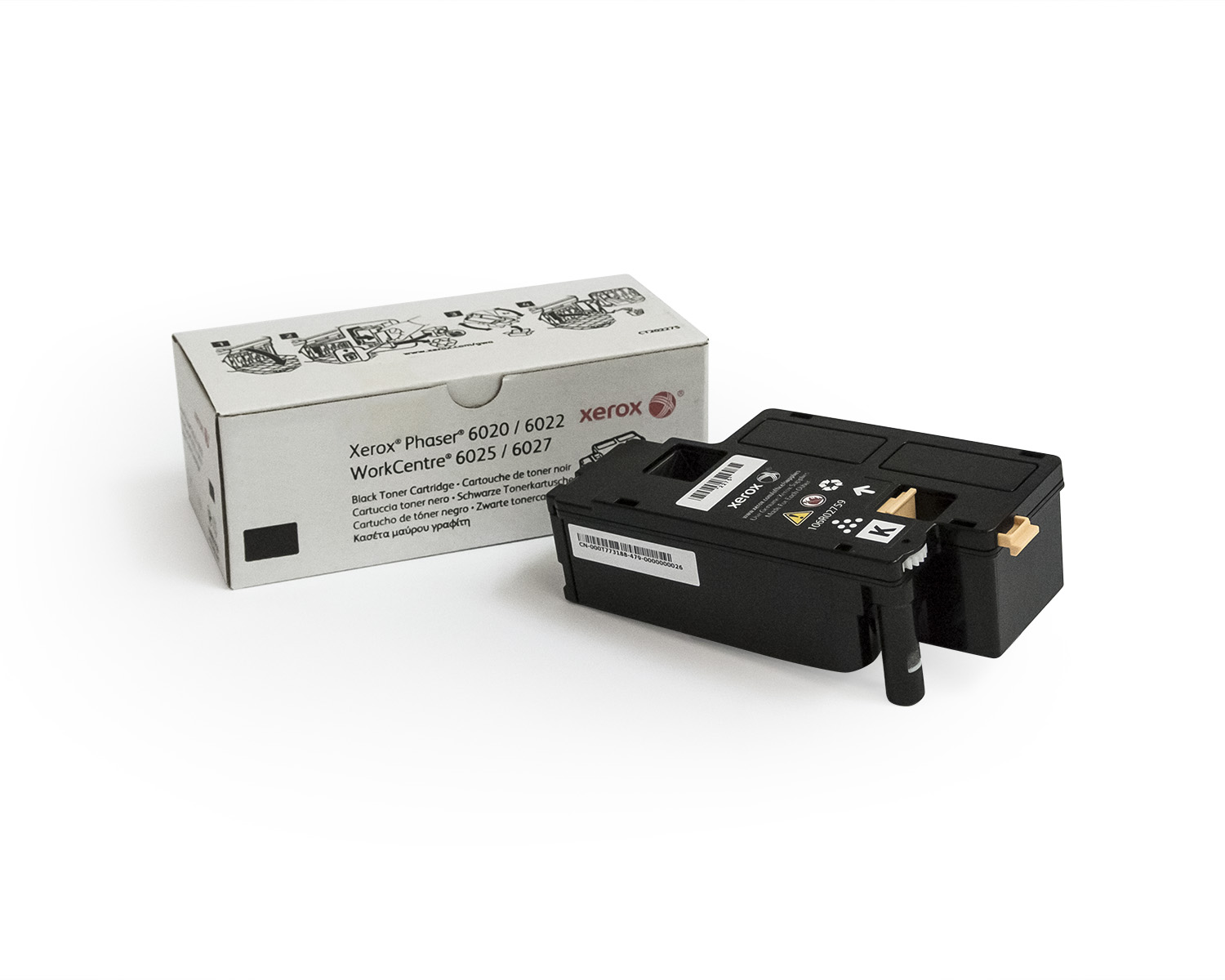 Xerox toner pro WC 6025/6027 a P 6020/6022, Black