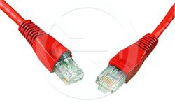 SOLARIX patch kabel CAT6 UTP PVC 0,5m červený