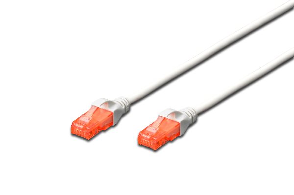 Digitus CAT 6 S-FTP patch cable, Cu, LSZH AWG 27/7, length 10 m, color white