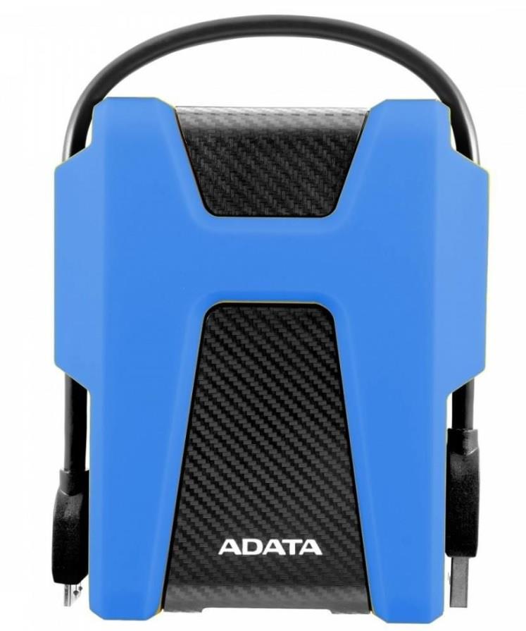 ADATA 1TB HV680, AHD680-1TU31-CBL ADATA Externí HDD 1TB 2,5" USB 3.1 AHD680, modrý (gumový, nárazu odolný)