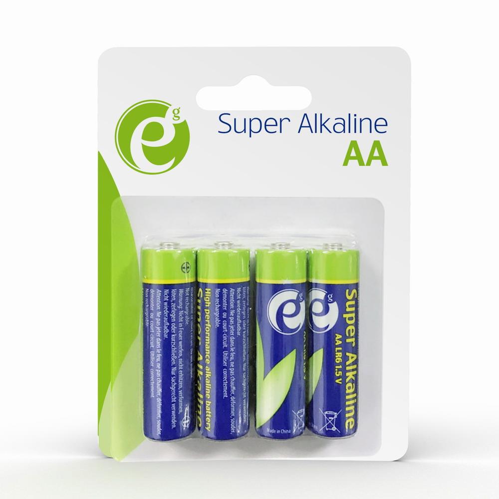 GEMBIRD alkalické baterie AA 4ks