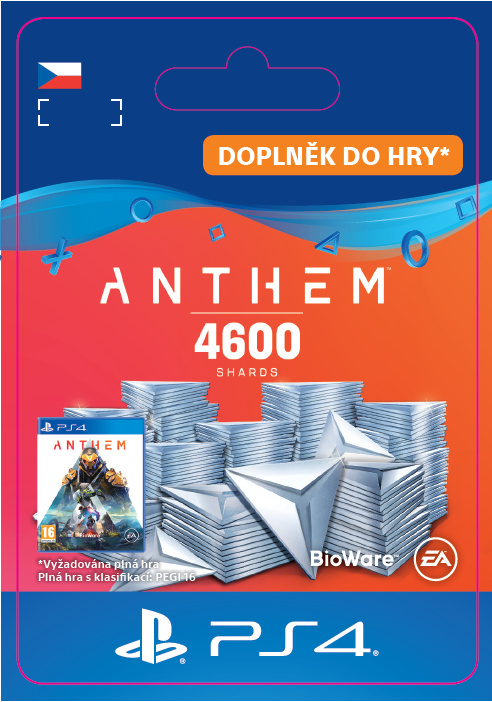 ESD CZ PS4 - Anthem™ 4600 Shards Pack
