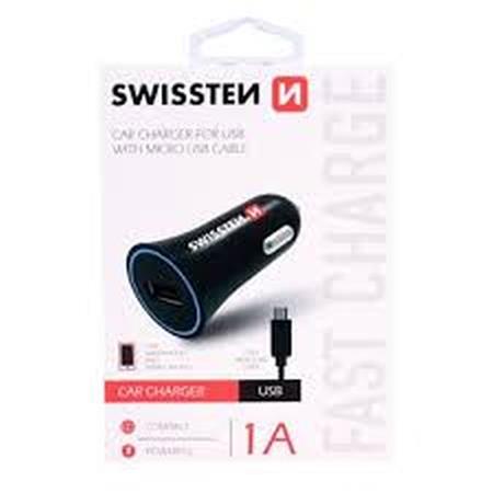 Swissten Cl Adaptér Na Usb 1A Power + Kabel Micro Usb