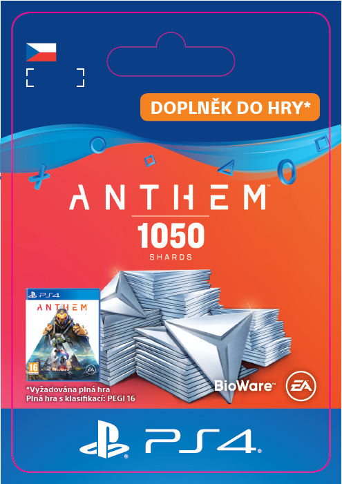 ESD CZ PS4 - Anthem™ 1050 Shards Pack