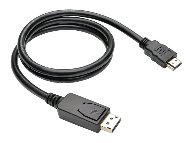 C-Tech CB-DP-HDMI-3 Kabel DisplayPort/HDMI, 3m, černý