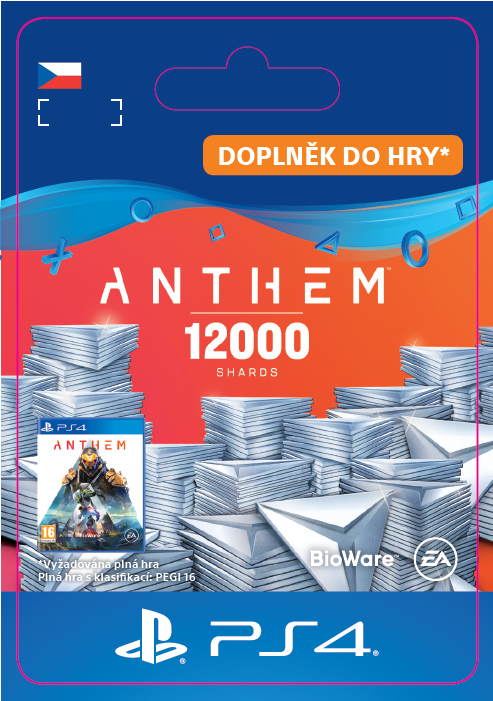 ESD CZ PS4 - Anthem™ 12000 Shards Pack