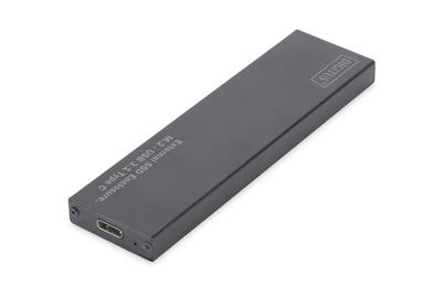 DIGITUS DA-71115 External SSD Enclosure, M.2 - USB Type-C™, aluminium
