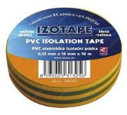 Páska izolační PVC 15/10m zelenožlutá EMOS