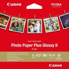 Canon fotopapír PLUS PP-201 - Square 9x9cm (3,5x3,5inch) 20 listů - lesklý