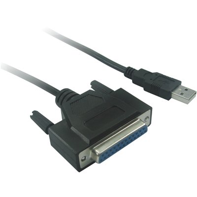 PremiumCord Konvertor USB 2.0 na paralelní port DB25F